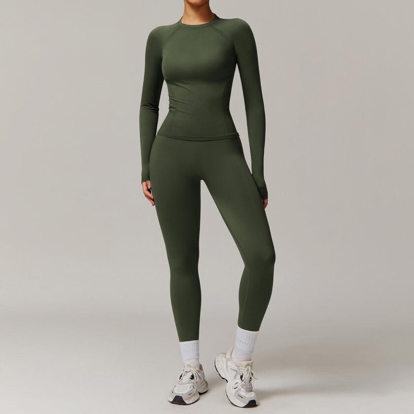 HOPE Activewear Women's Long Sleeve & Tights Set (Copy) (Copy)