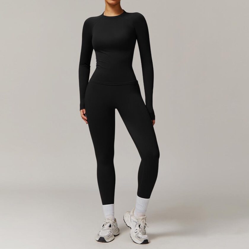 HOPE Activewear Women's Long Sleeve & Tights Set